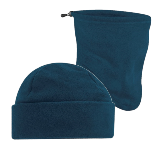 COOZO Recycled Fleece Beanie Scarf Snood Gloves Winter Accessory Sets - COOZO
