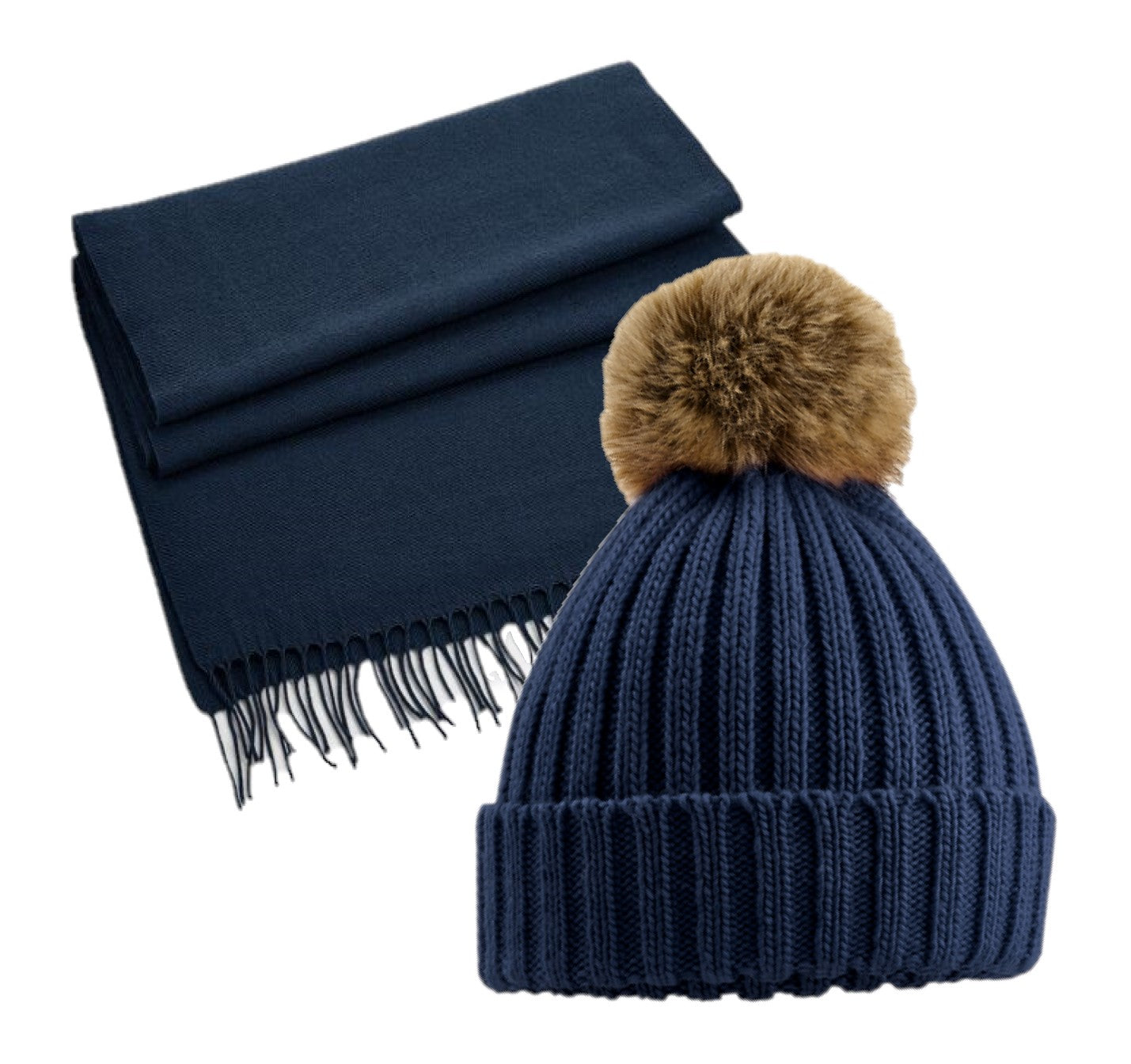 COOZO Knitted Beanie and Scarf Winter Accessory Gift Sets - COOZO