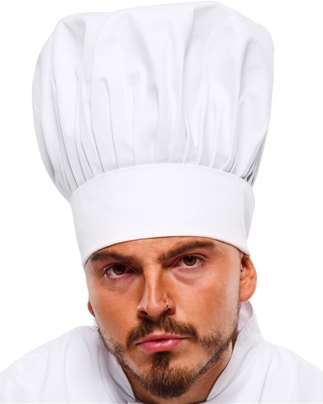 BonChef B802 Tall Chef Hat 240gsm - COOZO