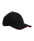 Beechfield B820C EARTHAWARE CLASSIC ORGANIC COTTON 6 PANEL CAP - SANDWICH PEAK - COOZO