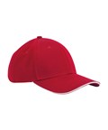 Beechfield B820C EARTHAWARE CLASSIC ORGANIC COTTON 6 PANEL CAP - SANDWICH PEAK - COOZO