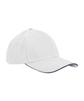 Beechfield B820C EARTHAWARE CLASSIC ORGANIC COTTON 6 PANEL CAP - SANDWICH PEAK - COOZO