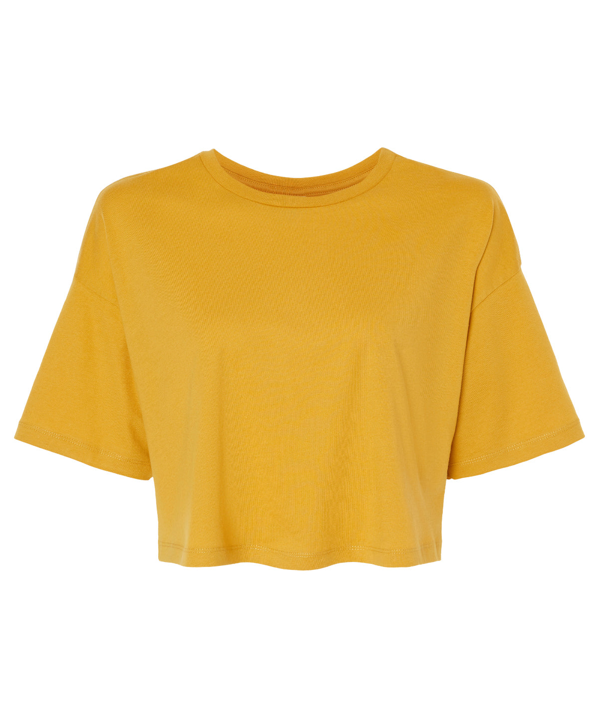 Bella+Canvas BE6482 Women¡¯s Jersey crop tee oversized sleeves 100% Airlume cotton - COOZO