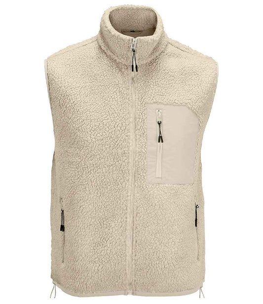 SOL'S Unisex Furry Sherpa Bodywarmer - COOZO