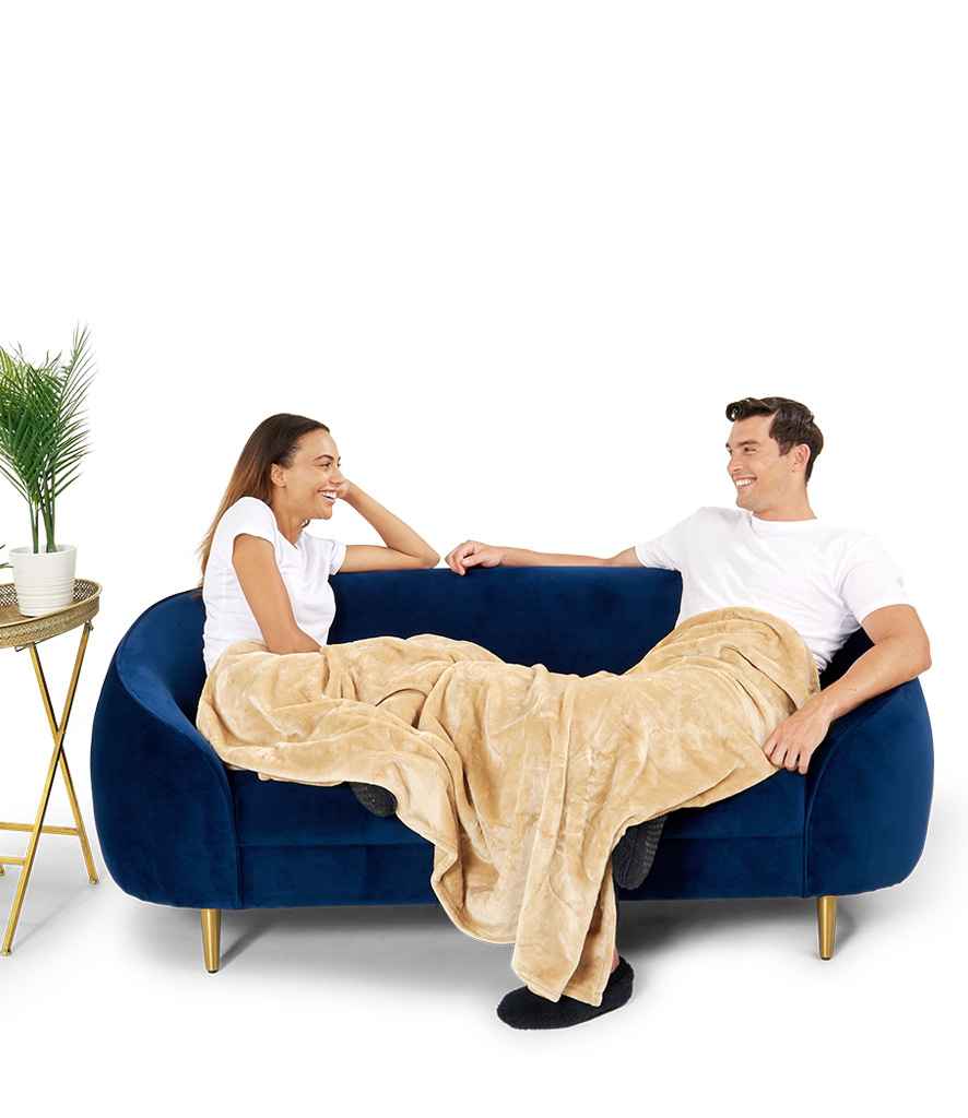 Brand Lab Large Plush Fleece Blanket - COOZO