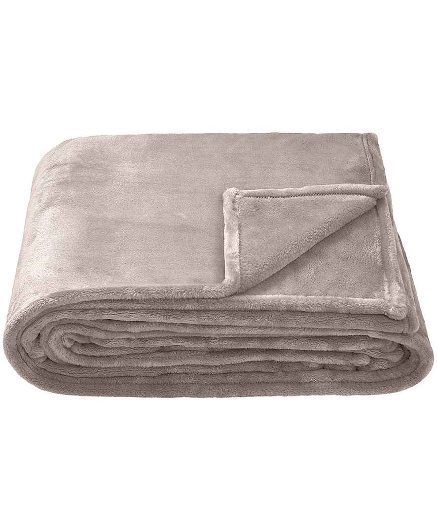 BH004 Brand Lab Extra Large Plush Fleece Blanket - COOZO