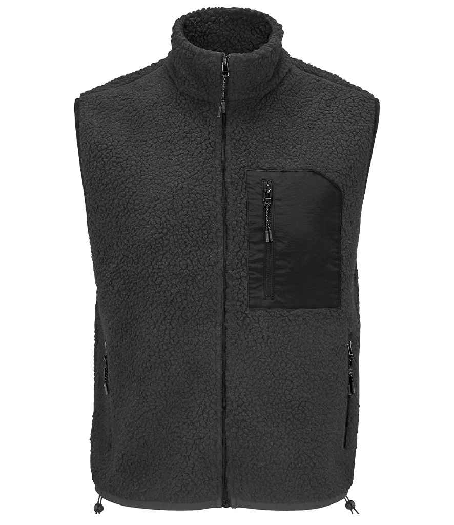 SOL'S Unisex Furry Sherpa Bodywarmer - COOZO