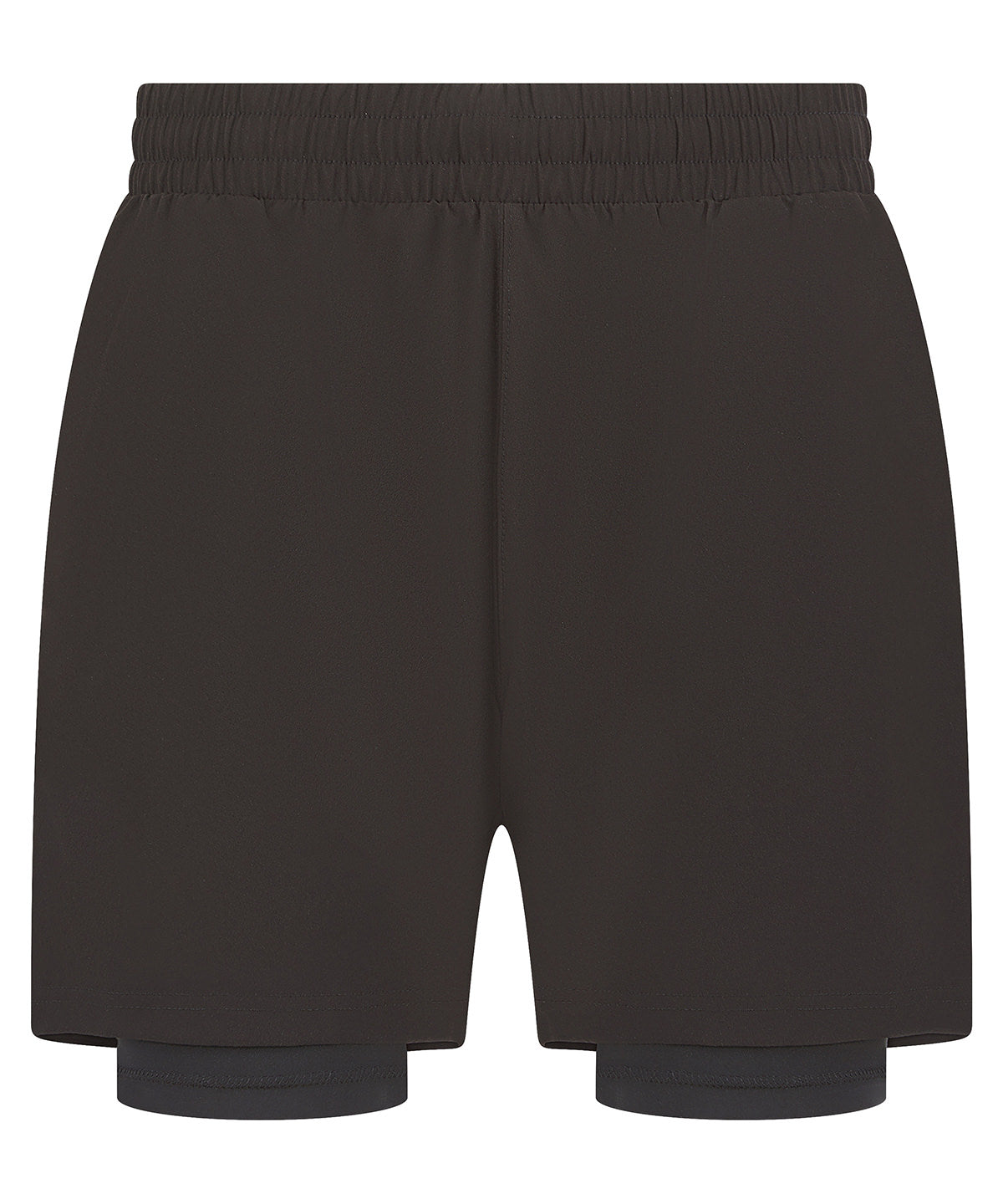 Tombo TL615 Mens Double Layered Sport Shorts - COOZO