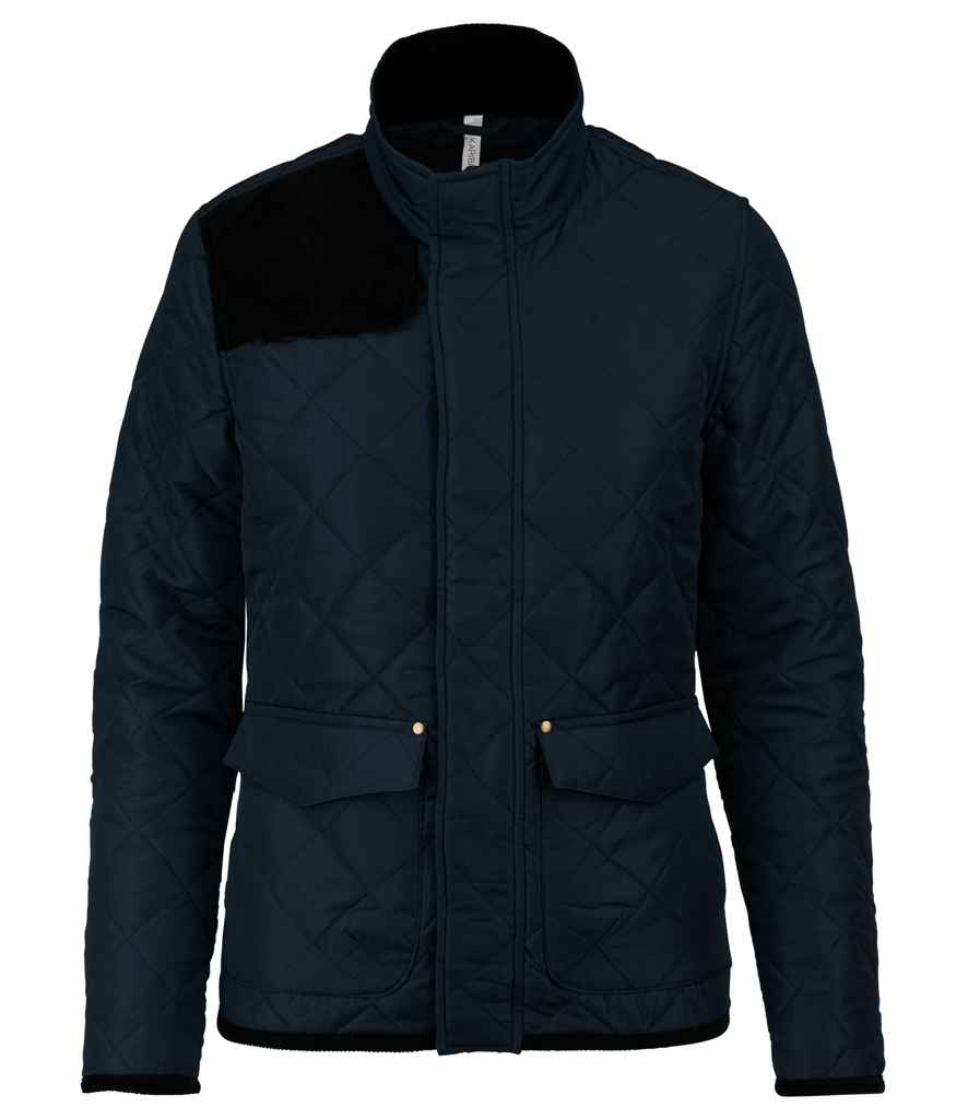 Kariban K6127 Ladies Quilted Jacket Polyester pongee outer Polyester taffeta lining - COOZO