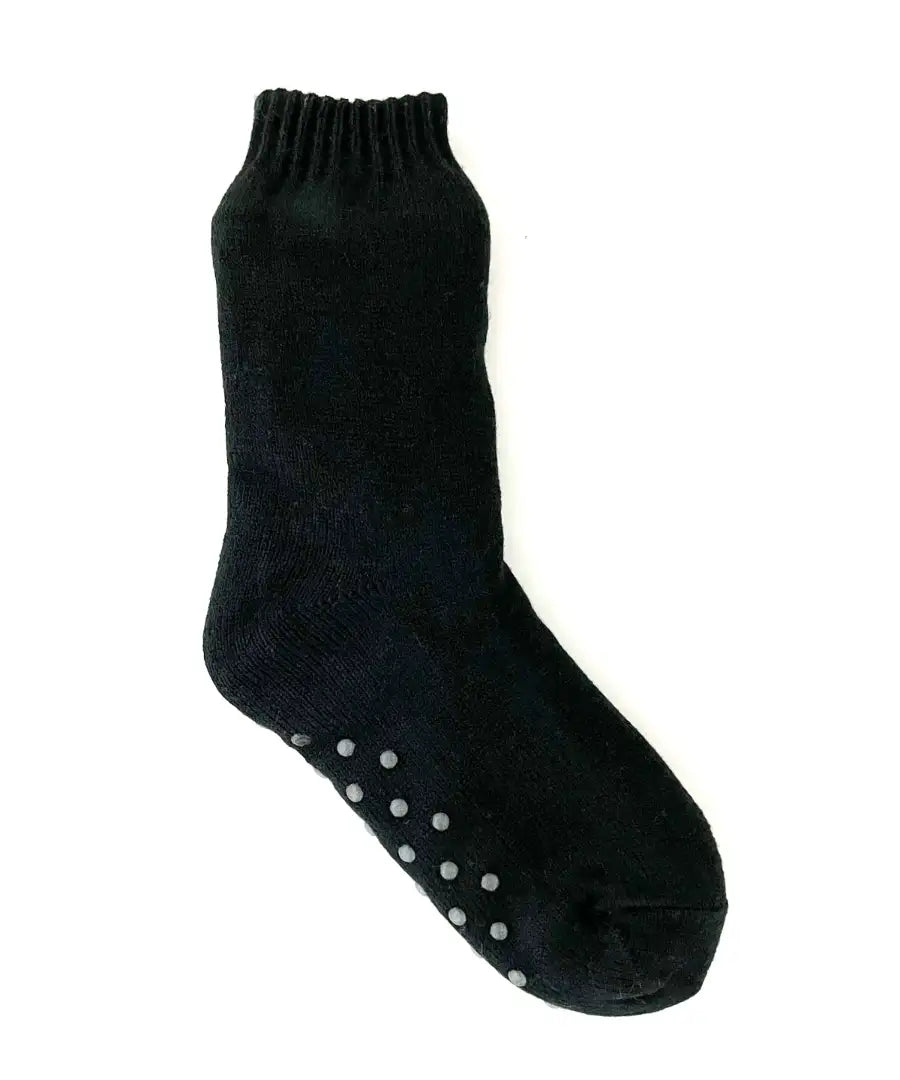 Ribbon RI016 Adult sherpa socks with turndown 100% Polyester - COOZO