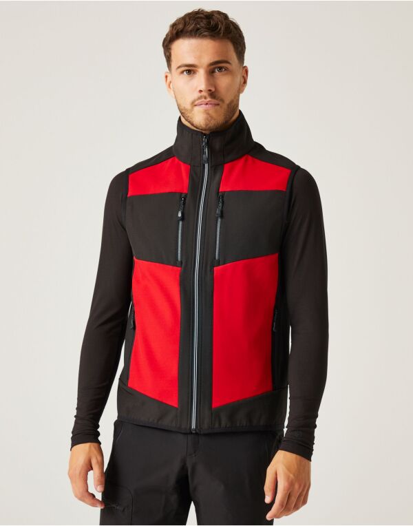 Regatta TRA907 E-Volve Unisex Two Layer SoftShell Showerproof and windproof BodyWarmer - COOZO