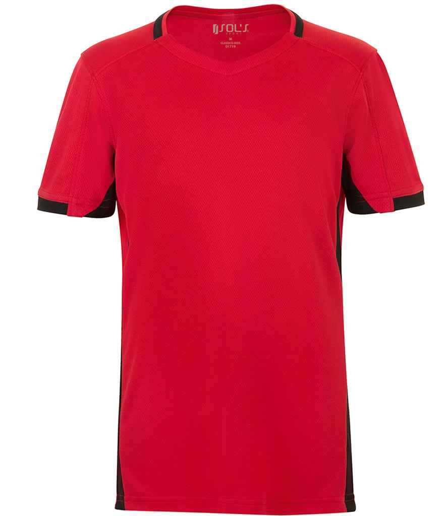 SOL'S SOL01719 Kids Classico Contrast T-Shirt Breathable polyester mesh 100% polyester - COOZO