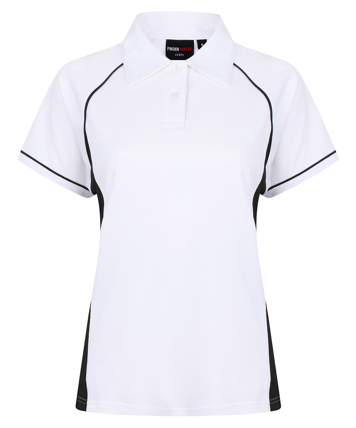 Finden and Hales LV371 Ladies Performance Piped Polo Shirt - COOZO