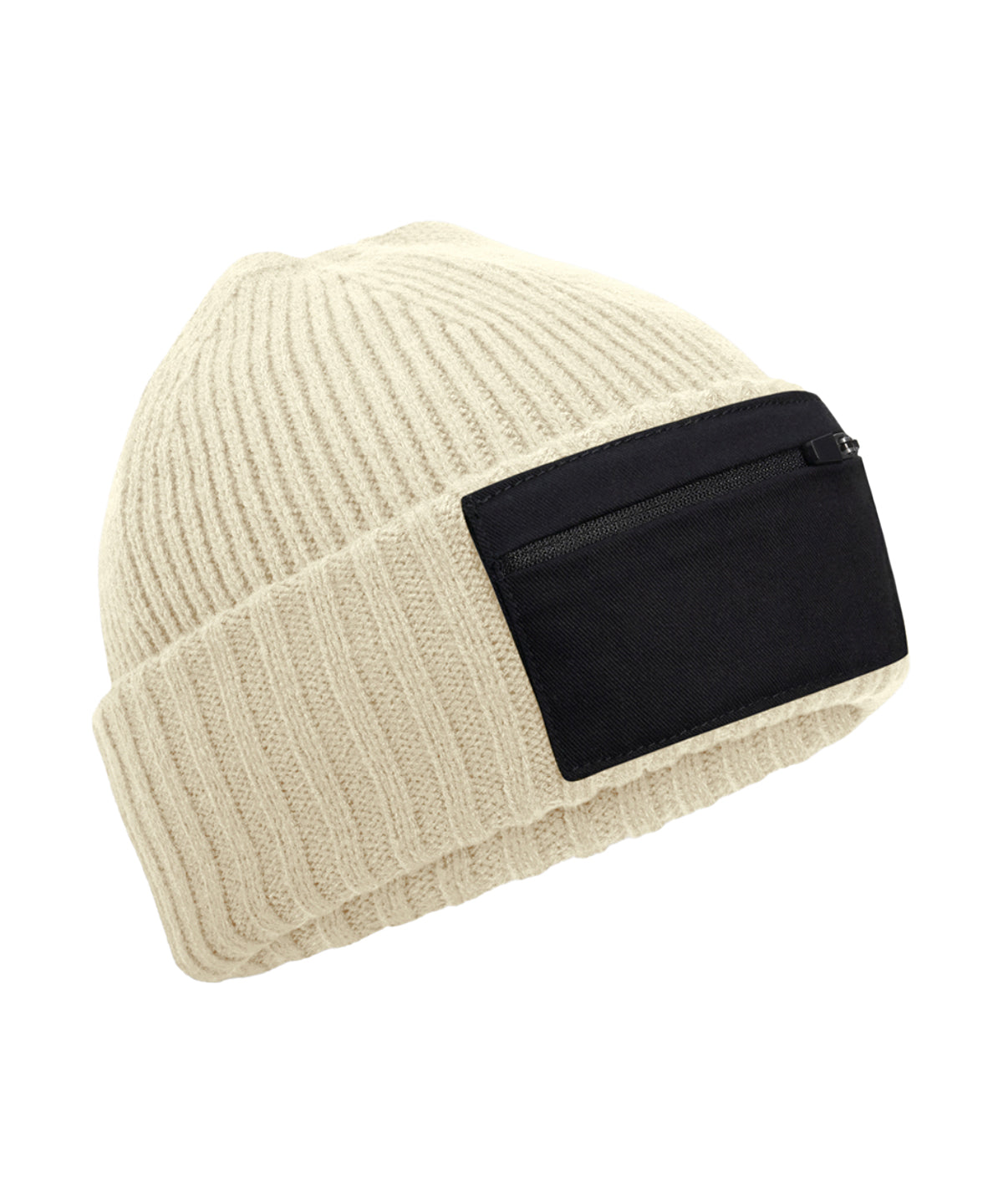 Beechfield B334R Zip patch beanie - COOZO