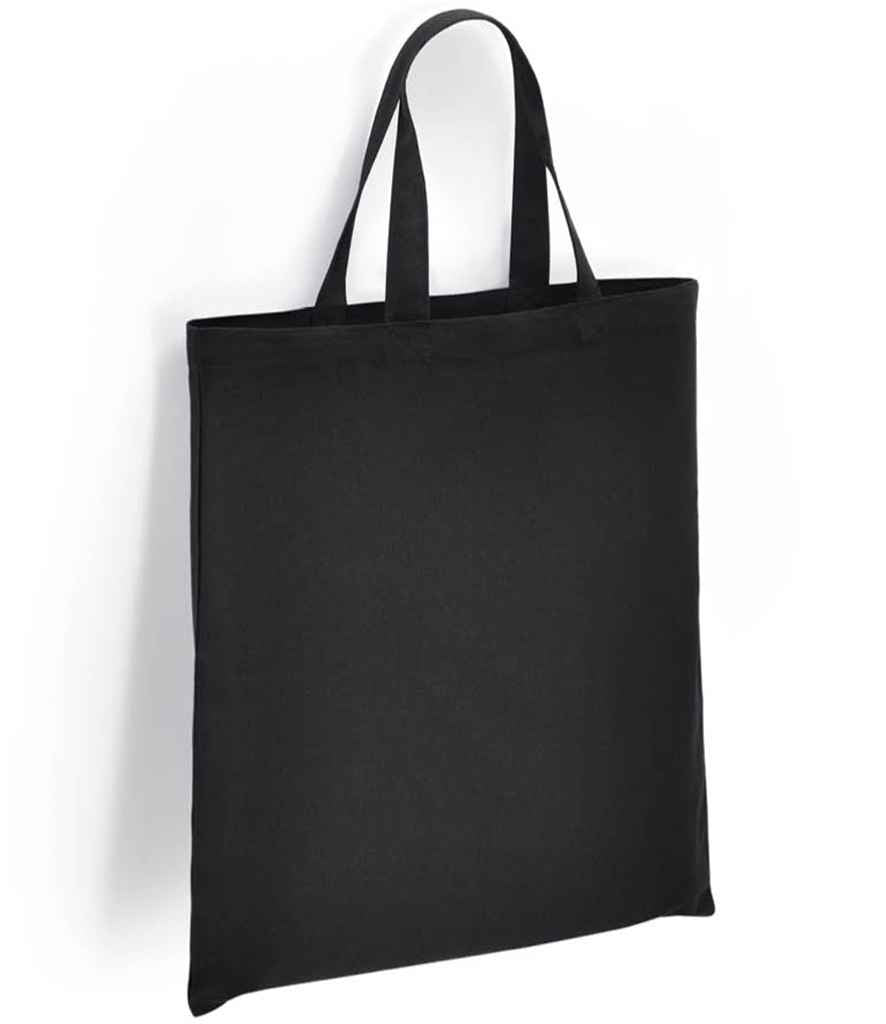 Brand Lab BR052 Organic Cotton Short Handle Shopper - COOZO