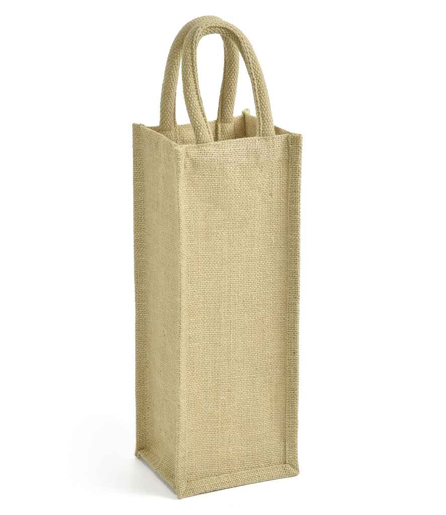BR105 Brand Lab Jute Bottle Bag - COOZO