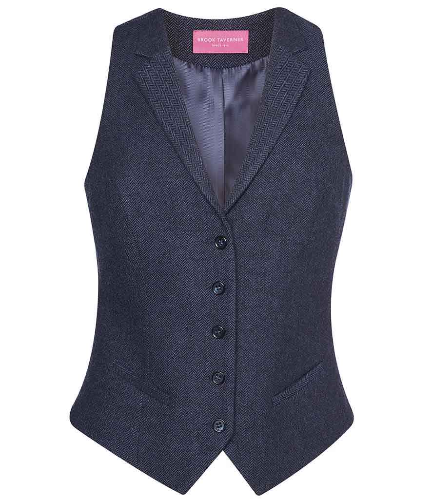 Brook Taverner BT2310 BK521 Ladies Nashville Waistcoat - COOZO