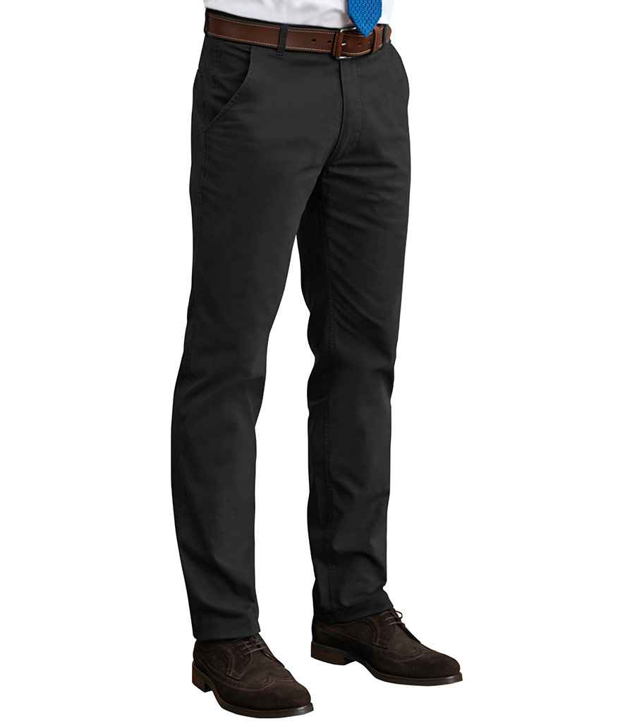 Brook Taverner BT8807 Miami Slim Fit Chino Trousers - COOZO