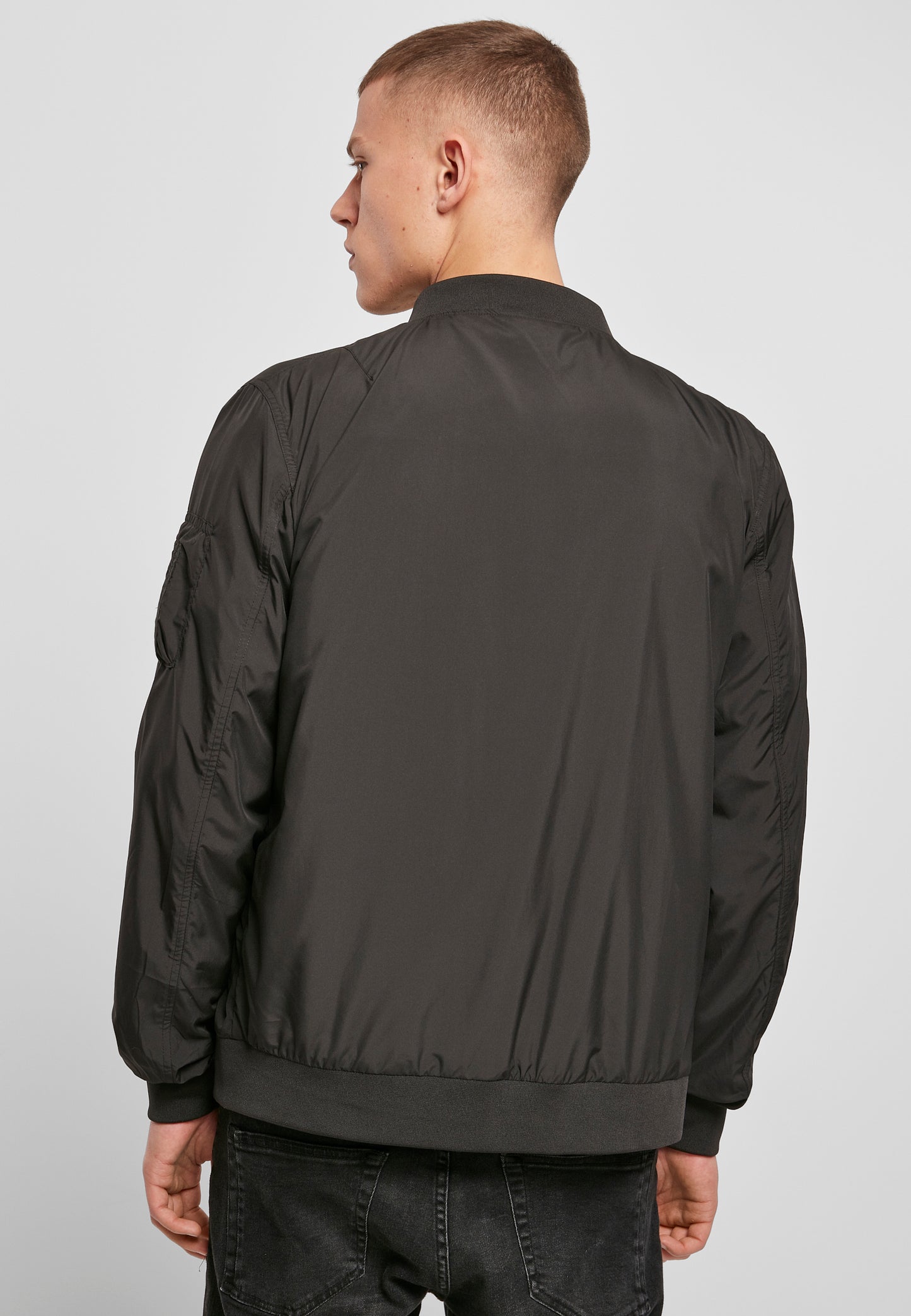 COOZO Mens Nylon Bomber Jacket - COOZO