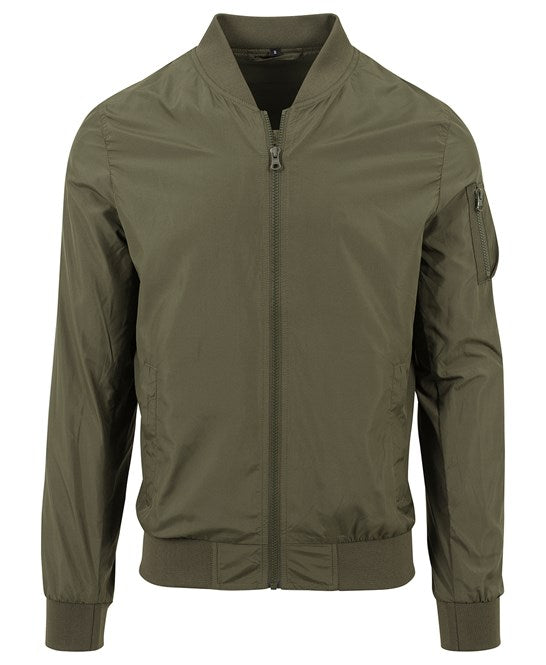 COOZO Mens Nylon Bomber Jacket - COOZO