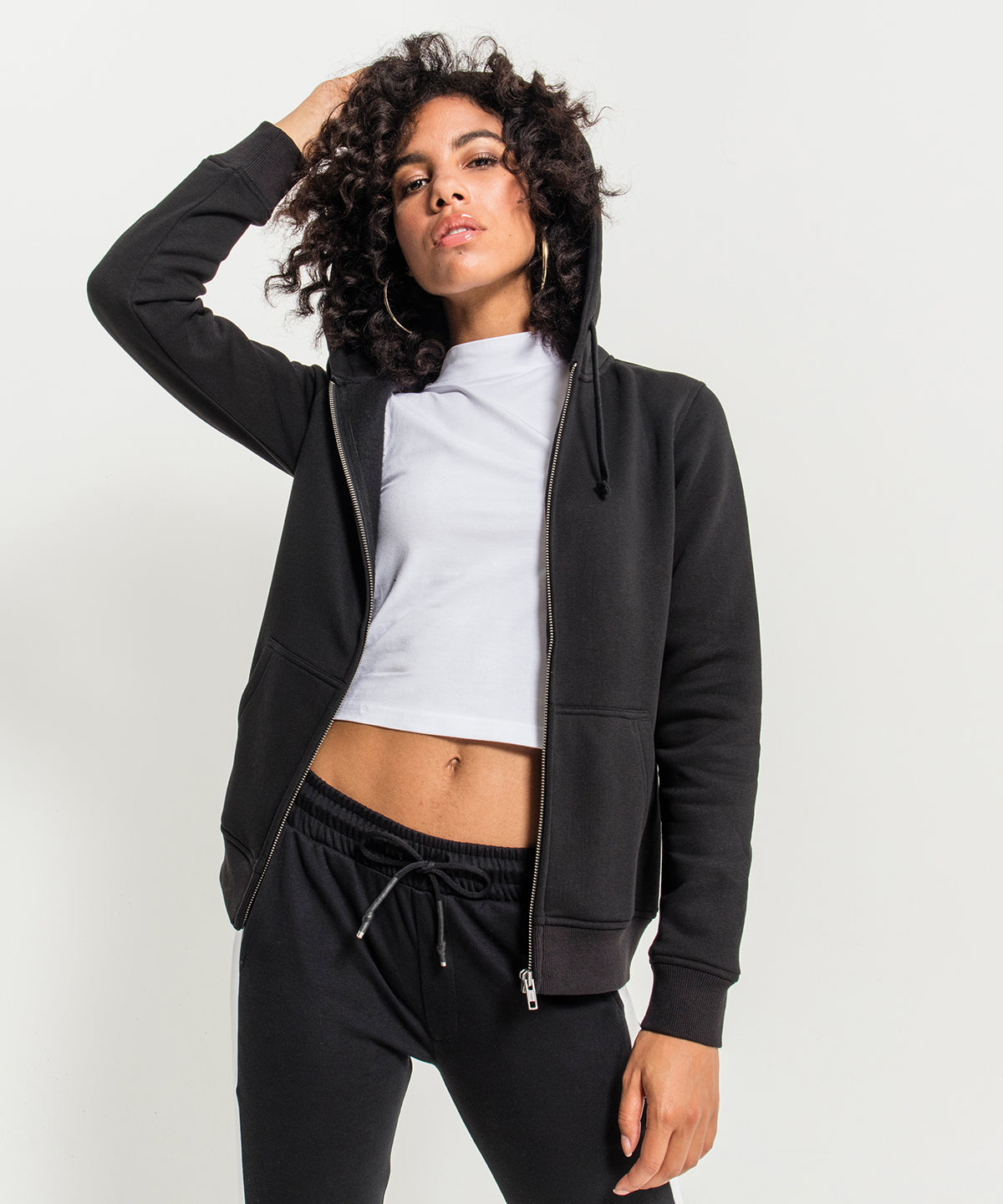 COOZO Ladies Merch Zip Hoodie - COOZO