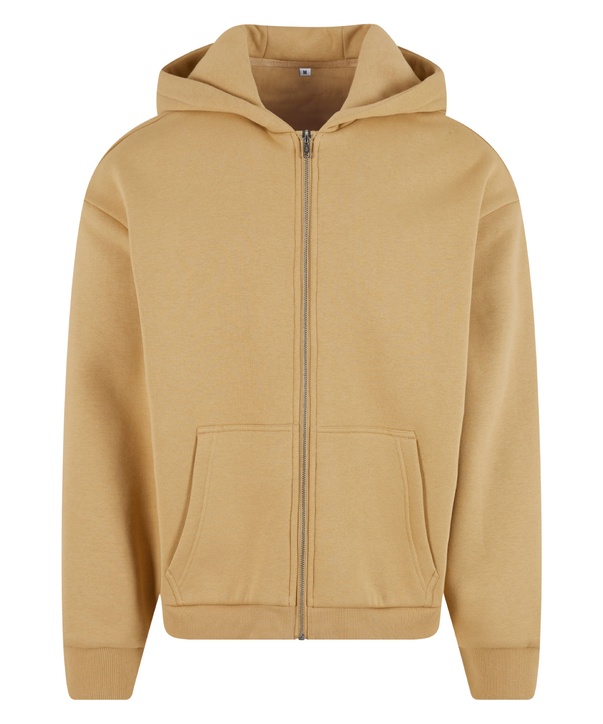 Build Your Brand BY285 Fluffy zip hoodie - COOZO