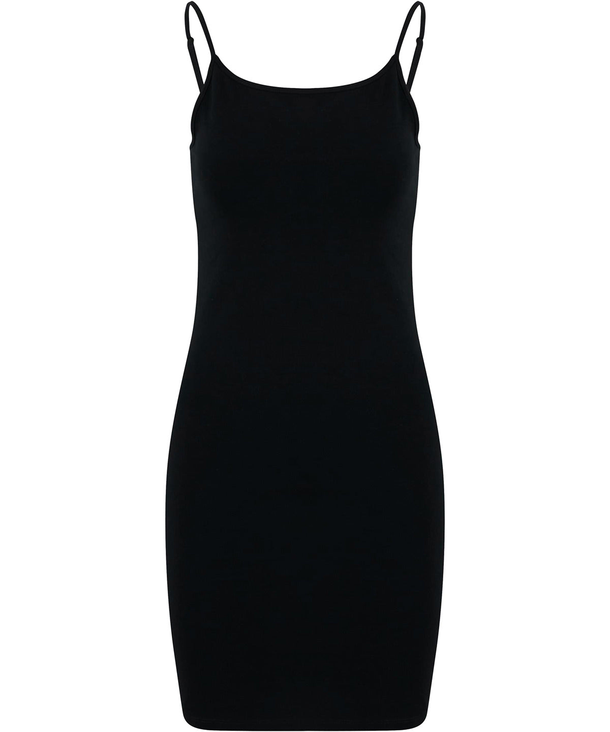 Build Your Brand BY313 Womens stretch Jersey slim dress - COOZO