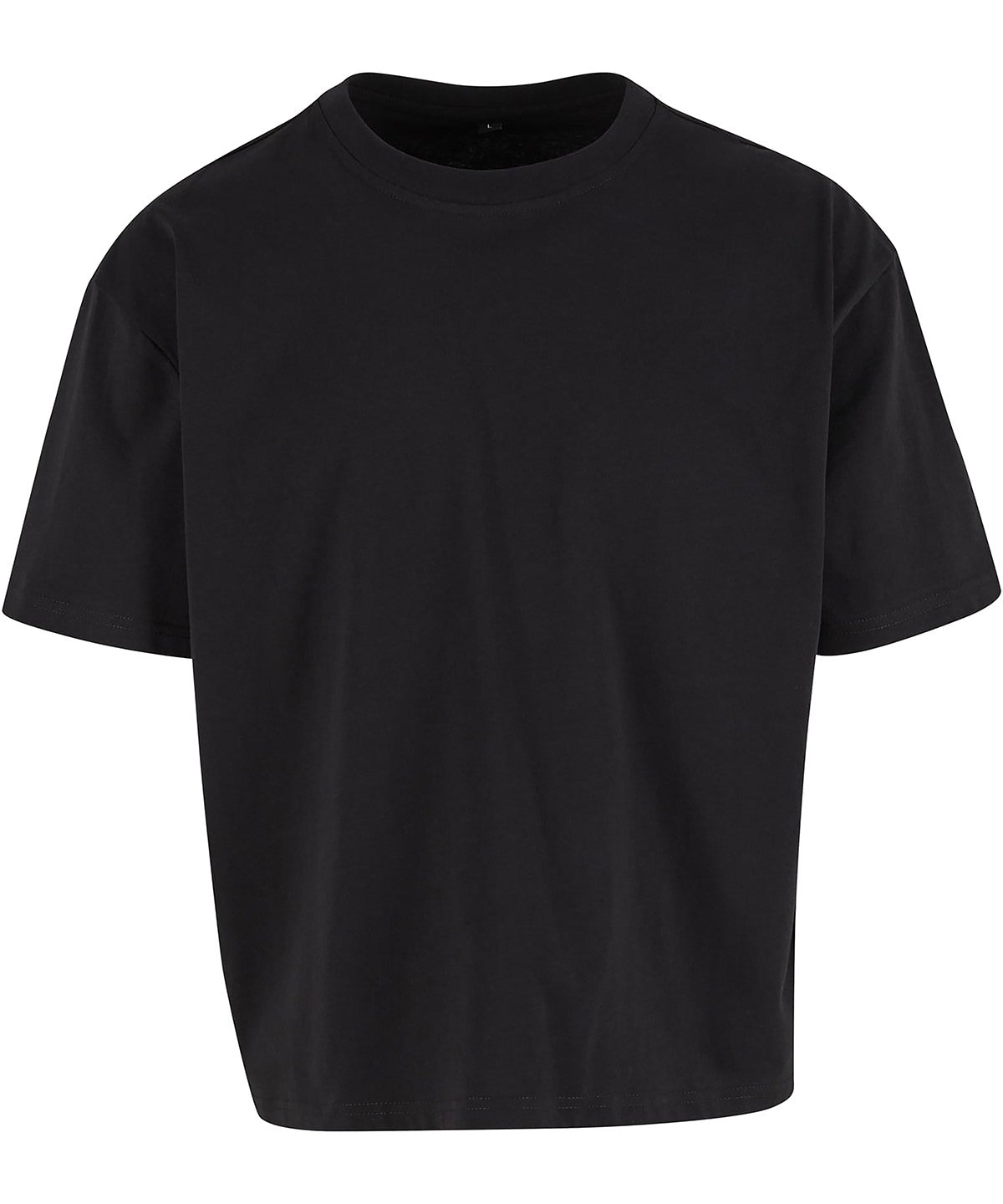 Build Your Brand BY439 Cropped Oversize Tee