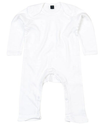 Babybugz BZ13 Baby Rompasuit 100% Cotton Long sleeved Envelope neck opening - COOZO