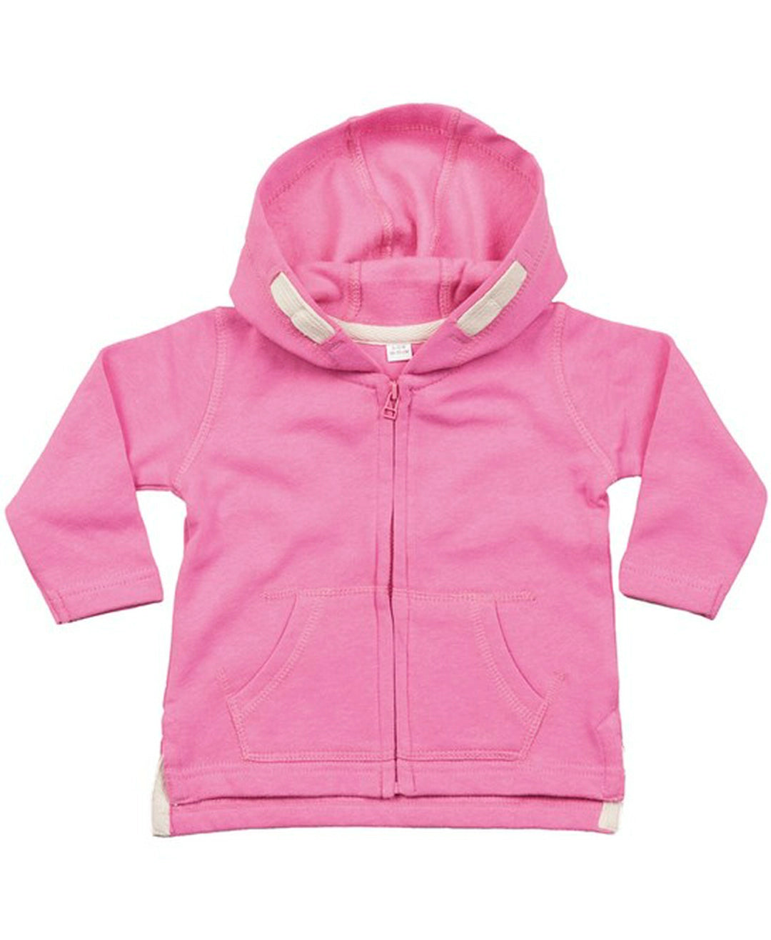 Babaybugs Baby Soft and cosy baby zip through hoodie 3-piece hood £¨BZ32£© - COOZO