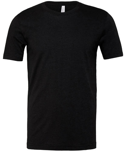 Bella+Canvas CA3001CVC Unisex heather CVC Ribbed crew neck short sleeve t-shirt Single jersey Dark color - COOZO