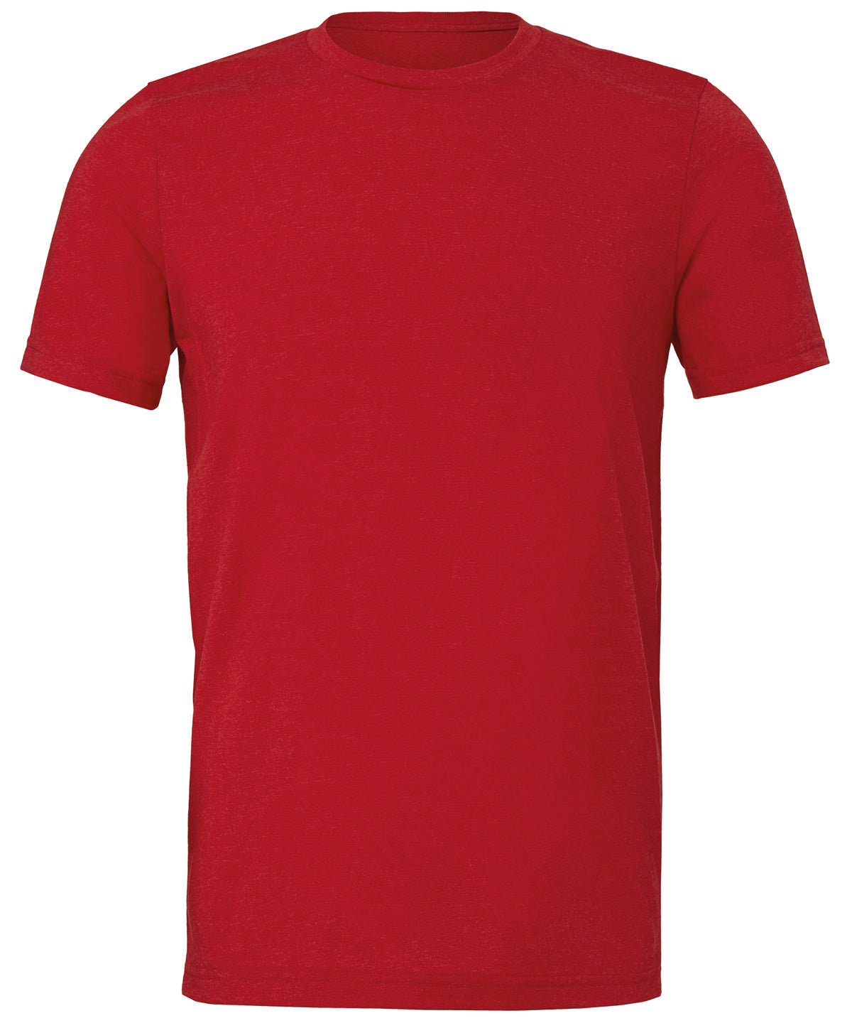 Bella+Canvas CA3001CVC Unisex heather CVC Ribbed crew neck short sleeve t-shirt Single jersey Dark color - COOZO