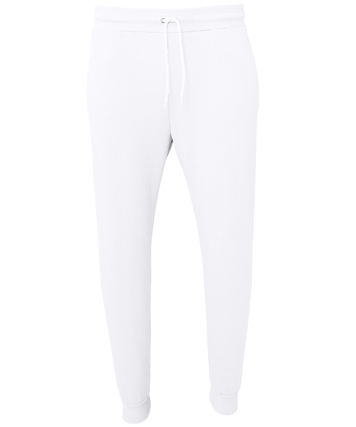 Bella+Canvas CA3727 Unisex Jogger softest fleece fabric Sweatpants Side pockets Ribbed ankle cuff - COOZO