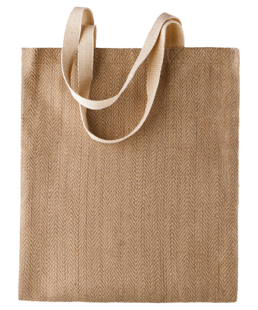 Kimood KI0226 100% natural yarn dyed jute bag - COOZO