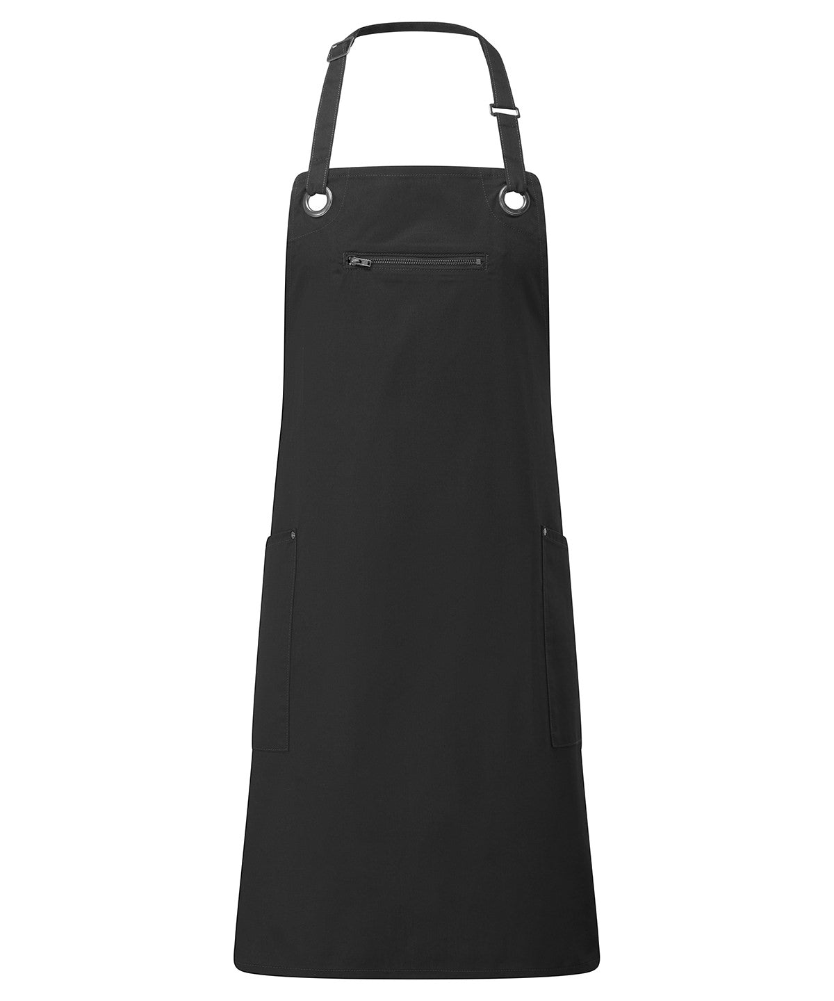 Premier PR121 Barley Contrast Stitch Bib Apron - COOZO