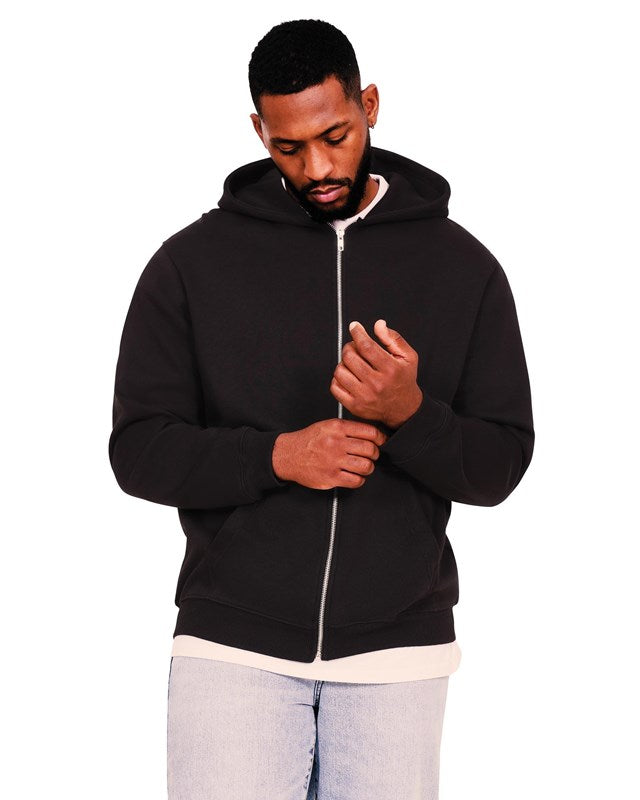 Casual Classics CRBHS45 Ringspun Blended 280 Core Tall Zip Hood - COOZO