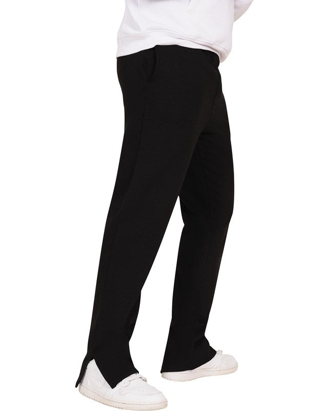 Casual Classics CRBJP40 Ringspun Blended Core 280 Split Hem Jogpant Regular - COOZO