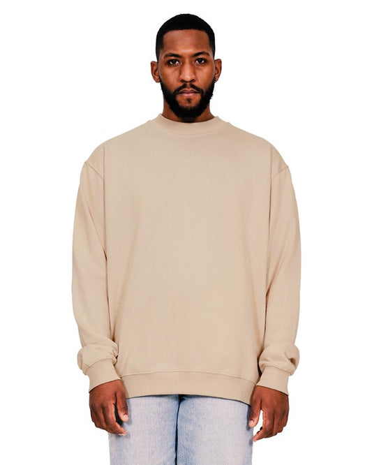 Casual Classics CRBSW45 Ringspun Blended 280 Oversize Extended Neck Tall Sweat - COOZO