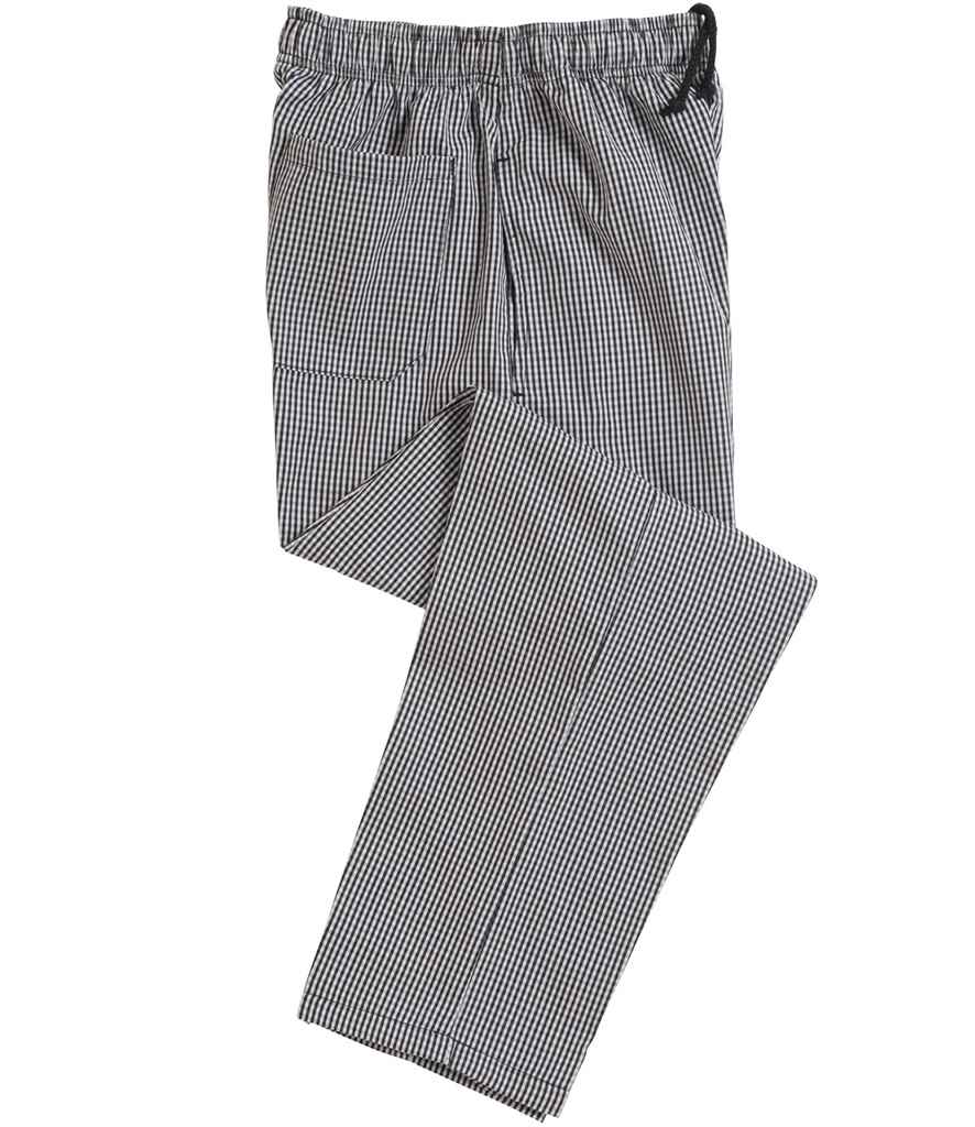 Dennys DC18B Elasticated Chef Trousers 195gsm - COOZO