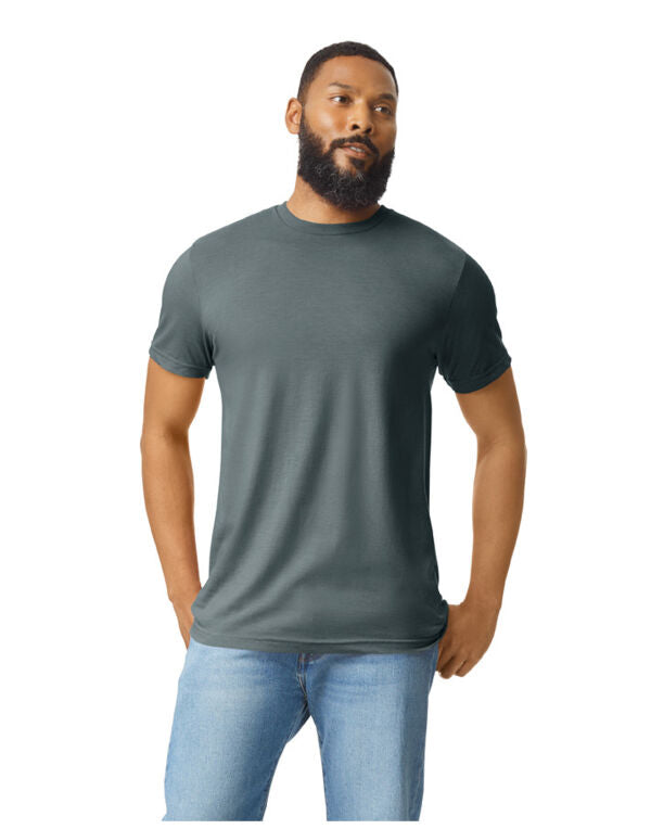 Gildan 67000 Adult Softstyle CVC T-Shirt - COOZO