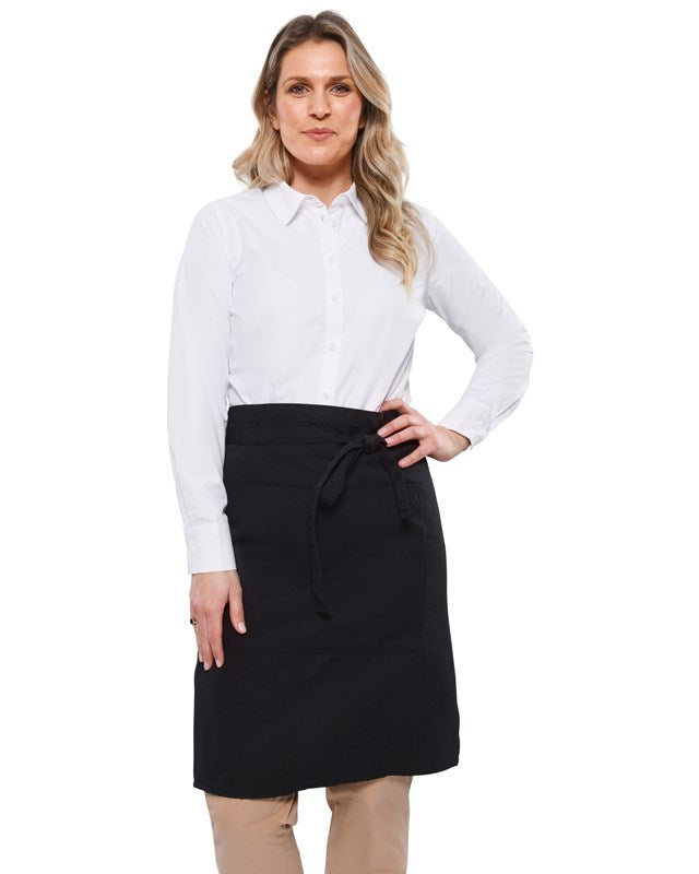 Dennys DP110 Waist Apron 24in With Pocket 200gsm - COOZO