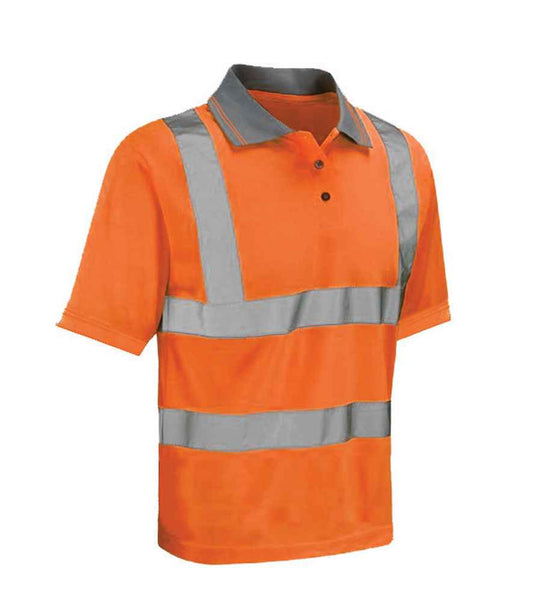 Warrior DWHV32 Hi-Vis Polo Shirt - COOZO