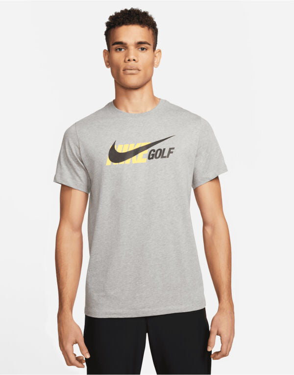 Nike DZ2643 Men's Golf Tee 100% Cotton Relaxed fit Crew neck Nike Golf print - COOZO