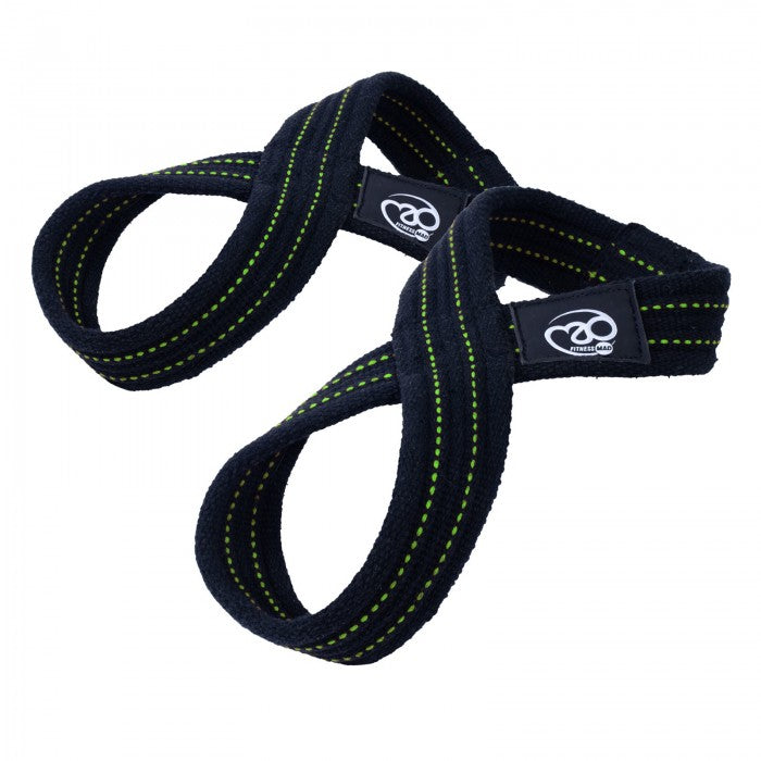 FITNESS MAD FITM06 FIGURE 8 LIFTING STRAP (PAIR) - COOZO