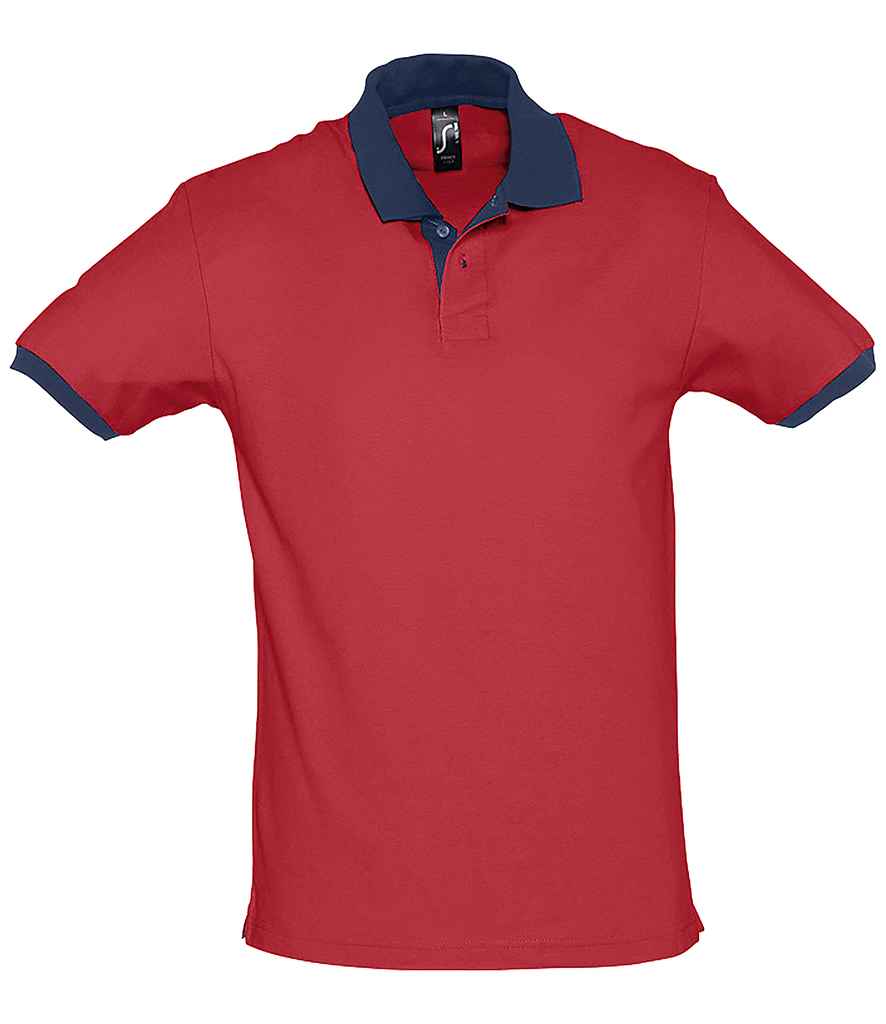 SOL'S Prince Contrast Cotton Piqu?¡ì| Polo Shirt - COOZO