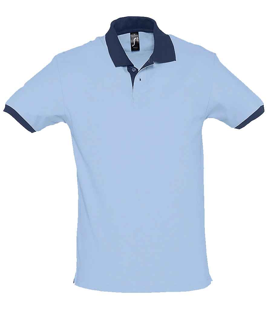 SOL'S Prince Contrast Cotton Piqu?¡ì| Polo Shirt - COOZO