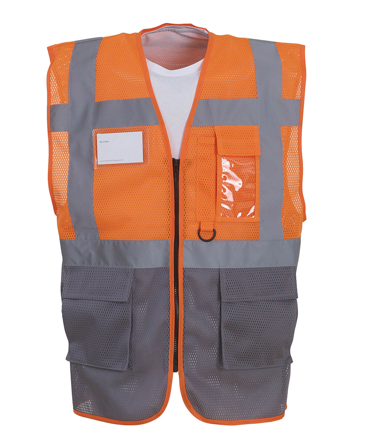 Yoko HVW820 Hi-Vis Top Cool Open Mesh Executive Waistcoat - COOZO