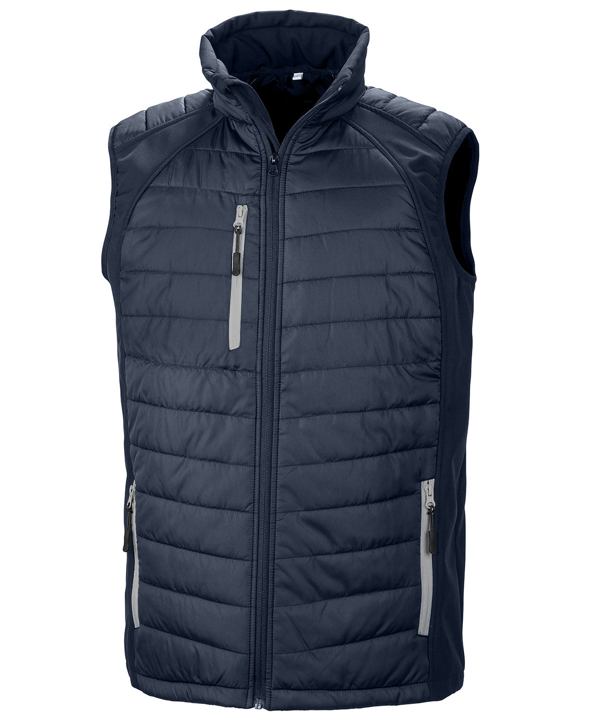 Result R238X Black Compass Pad Softshell Gilet - COOZO