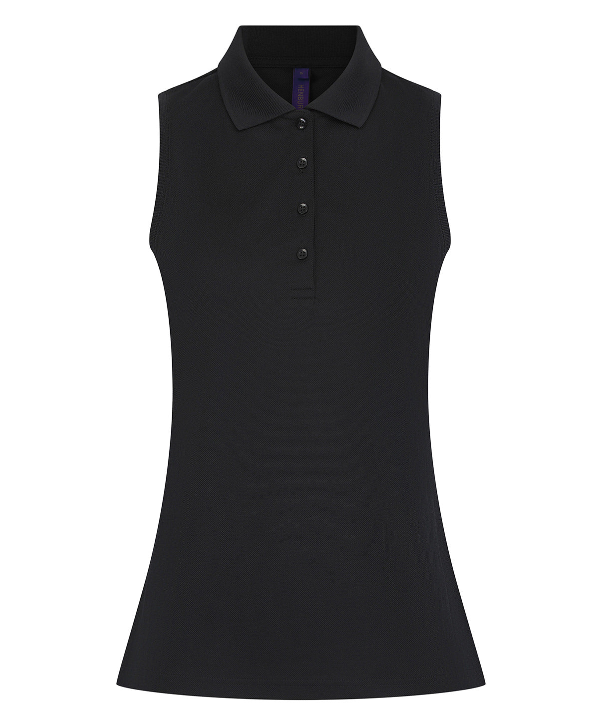Henbury H477 LADIES SLEEVELESS POLO SHIRT - COOZO