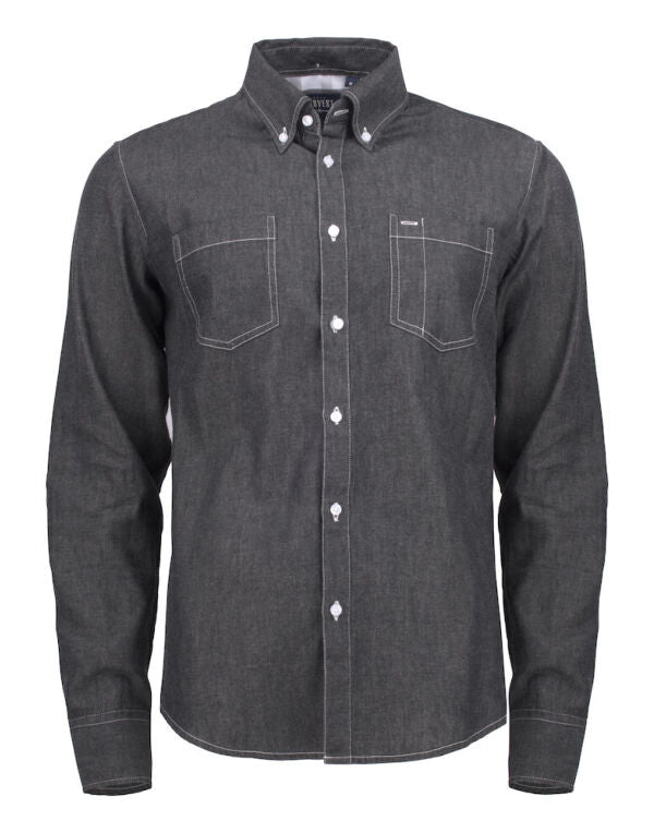 James Harvest HAR2113035 Jupiter Denim Look Shirt - COOZO